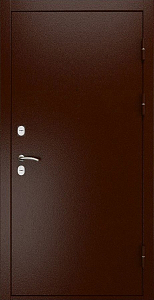 Товар Дверь ДвериПРО L Термо ФЛ-659 (12мм, nussbaum+черная патина винорит) DPRO195567