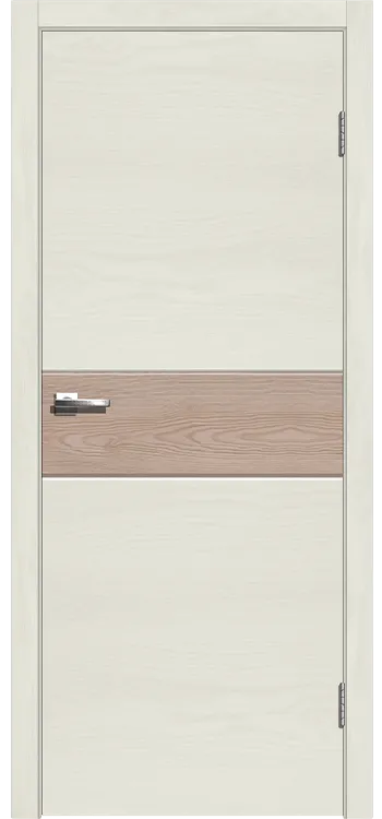 Фото Межкомнатная дверь Легенда Даллас 1 Лиственница натуральная Ясень белый Декор Лиственница натуральная